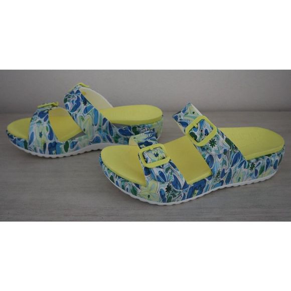 Dansko 13079 Women's Sz 41- US 10.5/11 Hippy Floral Kandi Slip-On Sandals $85 - Picture 4 of 14